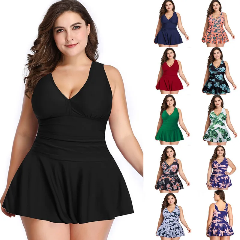 Plus Fat Plus Size Swimsuit Europe And 