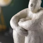 Crafts Woman Resin Fatty Lady Statue Sculpture Sitting For Home Decoration Or Gift Arts Crafts Hand Painted