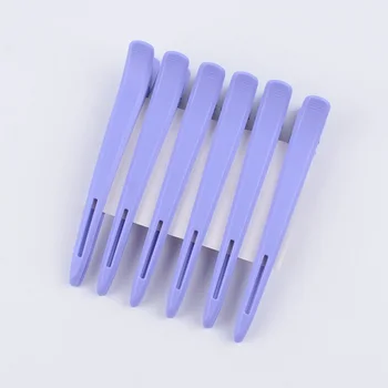 Styling Sectioning  Professional Non-slip Colorful Plastic Duckbill Alligator Hair Accessories Plastic Duck Clip