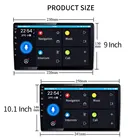 Car Gps Smart Touch Screen Car Radio Gps 1 Din Car Radio Screen With Car Gps Navigation