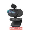 Web Camera Foscam OEM ODM Webcam 4k 2k 1080p Full Hd Usb Web Camera With Microphone