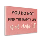 Quotes Motivational Wall Art Popular Pink Velvet Fabric Motivational Quotes Word Wall Art