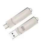 Usb Flash Factory Direct Supplier Rotary Mobile Phone Capacity Expansion Usb Flash Disk USB3.1 32GB