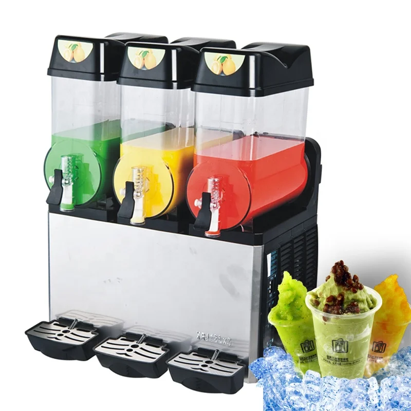 Máquina De Bebidas Heladas Tipo Bloque,3 Tanques,Slushies,Con Acero  Inoxidable 304 - Buy Máquina De Bebidas Congeladas,Máquina De Granizados  Tipo Bloque,Máquina De Granizados Con Acero Inoxidable 304 Product on  Alibaba.com