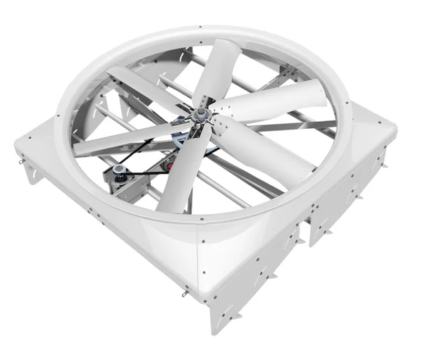 Ceiling Fan, Stainless, Steel, Roof, Axial - detail 4
