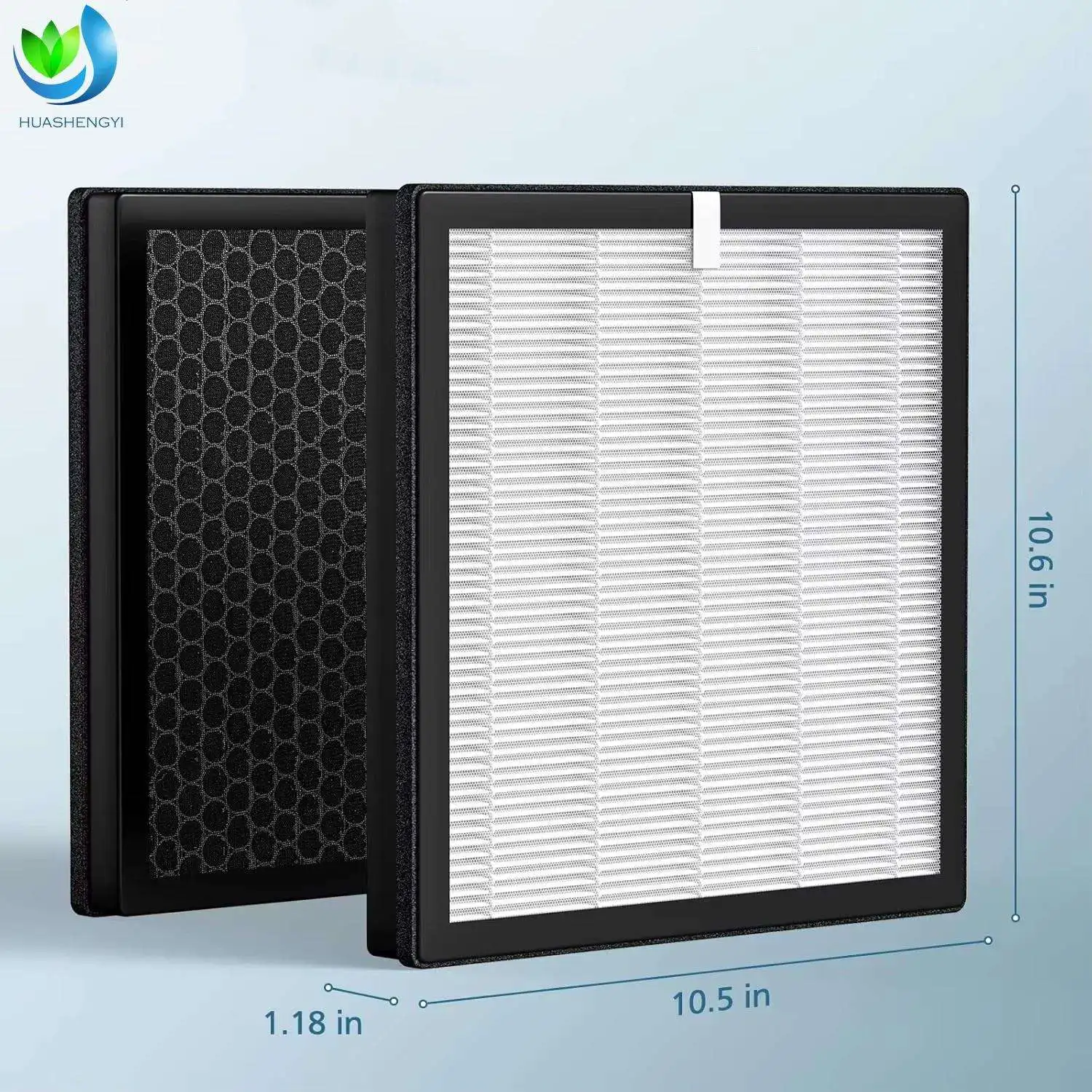 product customized honeycomb activated carbon filter high efficiency h13 h14 true hepa filter formaldehyde pm25 bacteria virus removal-6