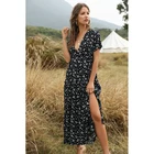 Womens Womens Clothing Wholsale Satin Maxi Dress Floral Dresses Long Maxi