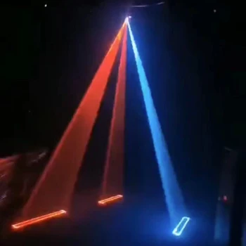 Professional dj disco mini sky laser light 5w RGB dmx 3d animation laser light for dj disco wedding stage