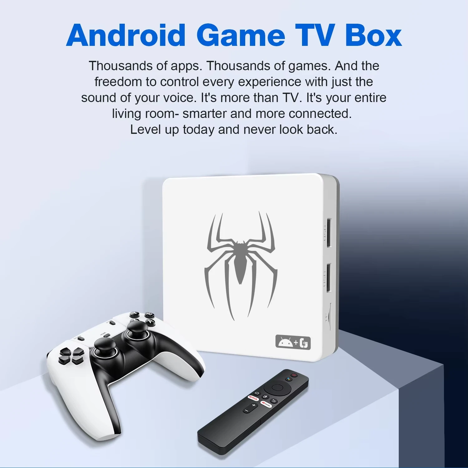 Latest G7 game box Allwinner H618 Android 12 HD 4k video game console 2.4G dual wifi Wireless PS 5 Gamepad video game consoles