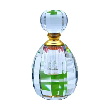 Wholesale Arabic Luxury 3 ml 6ml 12ml Simple Oud Perfume Oils Glass Attar K9 crystal fragrance oil Bottle Valentine Day Gift
