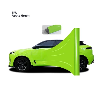 Star Apple Green PPF TPU car film green paint protective film self-repairing anti-yellowing anti-sand anti-scratch