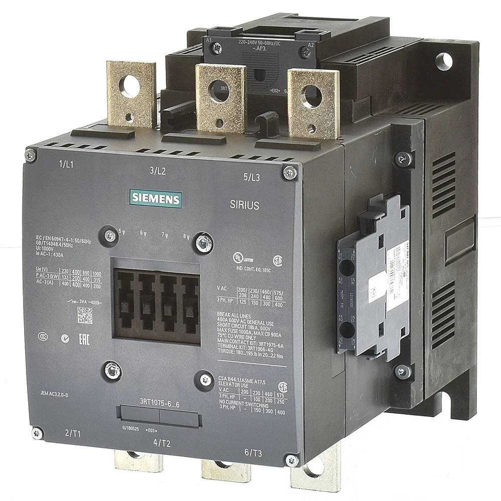 A/C Contactor Replacement Dc Contactor Insurance Siemens 3RT5064-6AP36 / 3TF5622-0XM0 With Good Price