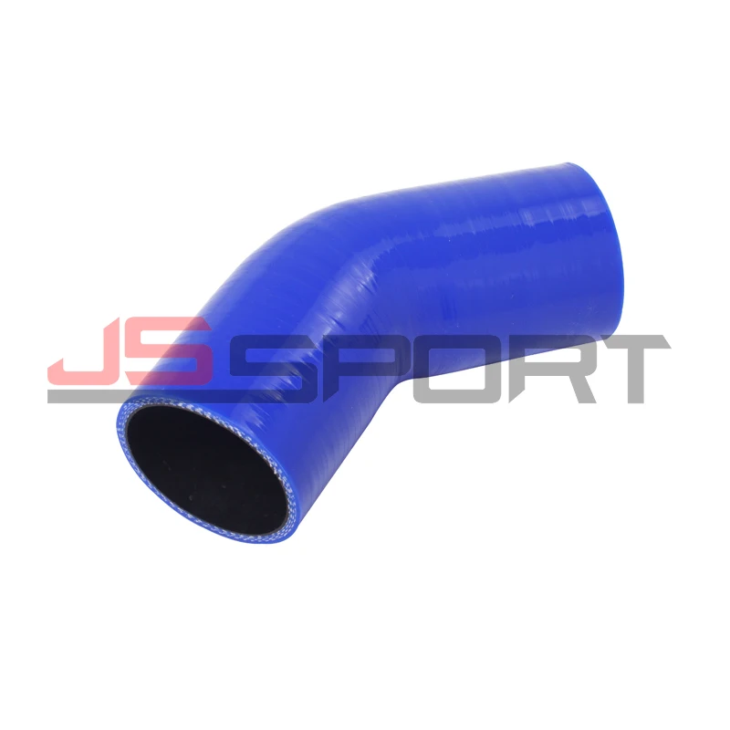 SILICONE ELBOW 45 DEGREE HOSE 76mm 3" INTERCOOLER TURBO BOOST HOSE 