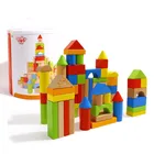 Educational Toy Educational Wooden Large Educational Toy 100PCS Building Block