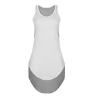 Summer White Summer 2021 Spring And Summer Hot Sale U-neck White Vest Dress