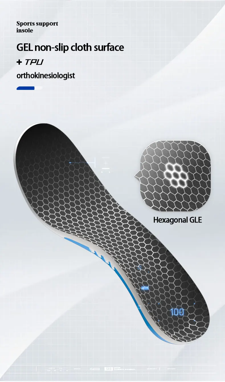 Custom High Arch Support Sports Insoles Wholesale Custom High Arch Support Sports Insoles Wholesale