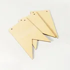 Blank Tags Wooden Slices Wood Labels Blank Name Gift Tags With Hole For Party Wedding Home Decoration Art Craft