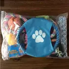 Pet Play Fun 12 Pack Pet Squeaky Rope Toy Gift Interactive Tug Dog Chew Toys Set For Dog Play