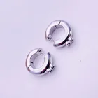 Real Hot Sells Word B Fashion Earrings Women Real Gold Plated Bohemian Earrings Wholesale Vintage Gold Hoop Earrings