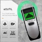 Detector Metal 3 In 1 Muti-fuction Portable Detector For Wood Metal And AC Live Wire Stud Edge Finder
