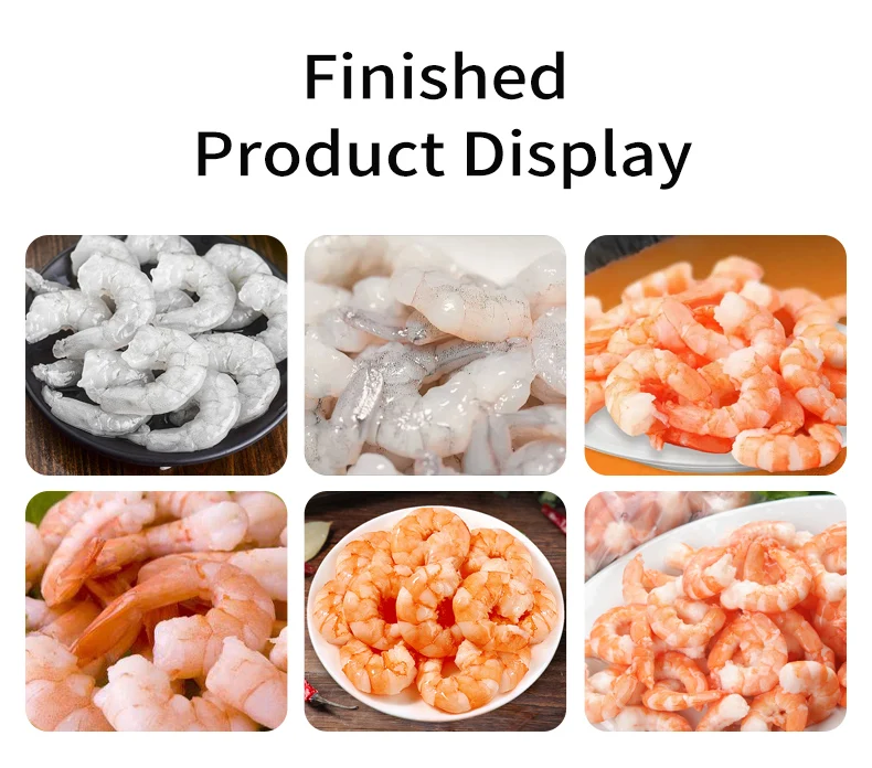 Automatic Shrimp Peeling and Deveining Machine for Shrimp Skin Remove Cleaning Skinning Cutter Industries for Farm Use factory