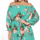 Dry Cleaning Breathable Long Sleeve Maxi Dresses Women Wholesale Casual Summer