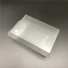 Plastic Pp Box Supplier Wholesale Custom Printing Small Frosted Plastic Packaging PP Folding Box