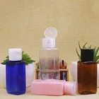 Plastic Square Bottle High Quality Plastic 30ml Multi Color 100ml Square Pet Hand Sanitizer Bottle