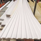 Pink Shock Resistance Wpc Exterior Wall Panel