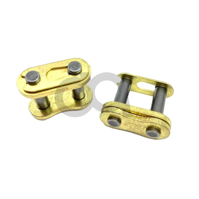 Natural and Gold Color Motorcycle Chain Lock Connecting Links 415H/420/420H/520/520H/428/428H/530/530H Timing Gear & Chain