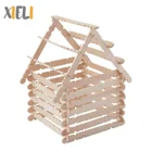Craft 4.5inch Popsicle Sticks Tiny Wood Stick For Craft Creating Projects Building Model Kids Handicraft