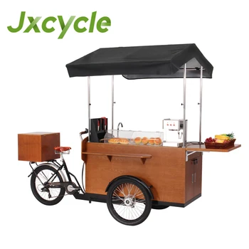 3 wheel motorcycle mobile food cart with wheels classical coffee bike