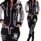 Tracksuit 2021Women's Hiphop Casual Set Sweat And Pants Long Sleeve Athletic Sweats Jogging Tracksuit
