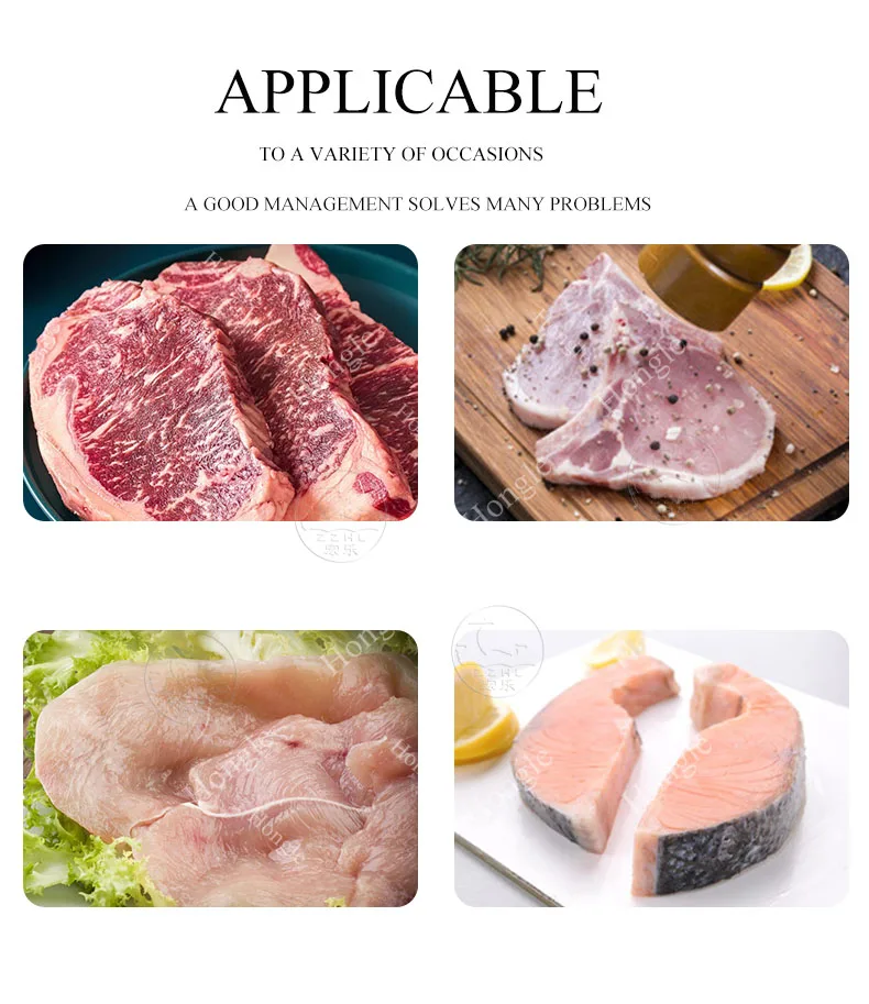 Meat Strip Cutter Fresh Beef Jerky Slicer Flake Pork Meat Cutting Slicing Machine Chicken Breast Slice Making Machine manufacture