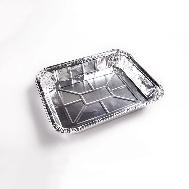 product tia ca60 disposable use clear luxury thermal food container restaurant foil container 8 inches with lid-2