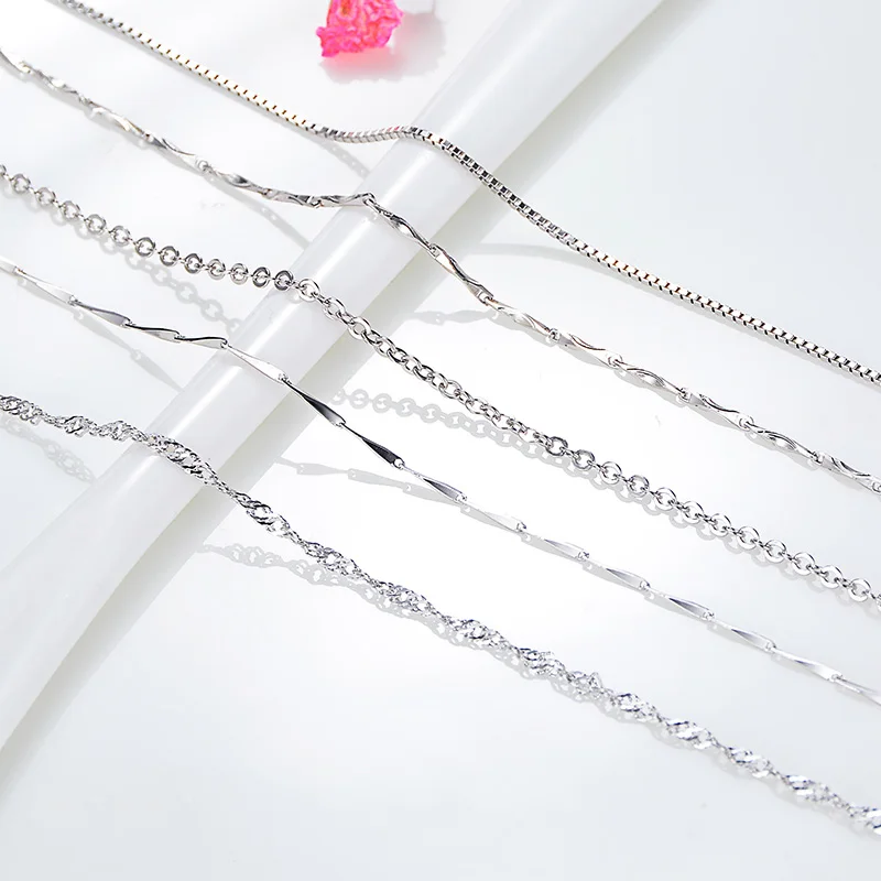 Pure 999 Sterling Silver Non Fading 