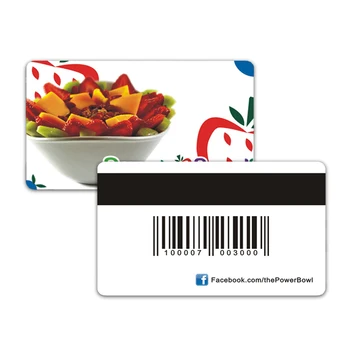 Customized Printing Plastic PVC Barcode Membership Gift Business Card