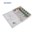220V AC To DC 12V 10A 18 Channel 10A 20A 30A Switching Power Supply For Cctv Camera Power Supply Distribution Box