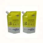 Liquor Packaging Plastic Customized Stand Up Liquor Reusable Washing Gel Packaging Plastic Pouch With Spout