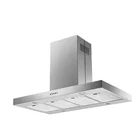Kitchen Hood Kitchen Hood Big Size Hot Sale Kitchen Appliance Island Hood Mechanical Control Hood