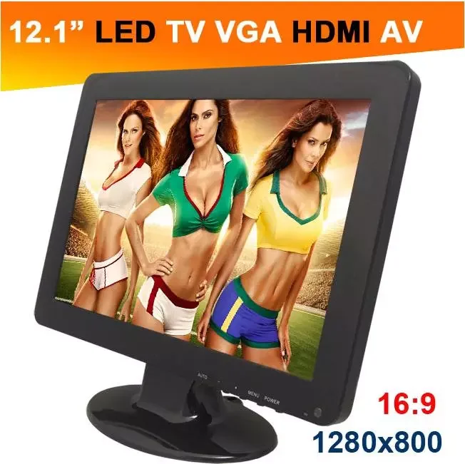12v dc led tv flat screen televisions with VAG AV