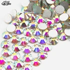 Crystal Ab Crystals Crystal AB SS34 Best Quality Non Hot Fix Rhinestone For Shoes