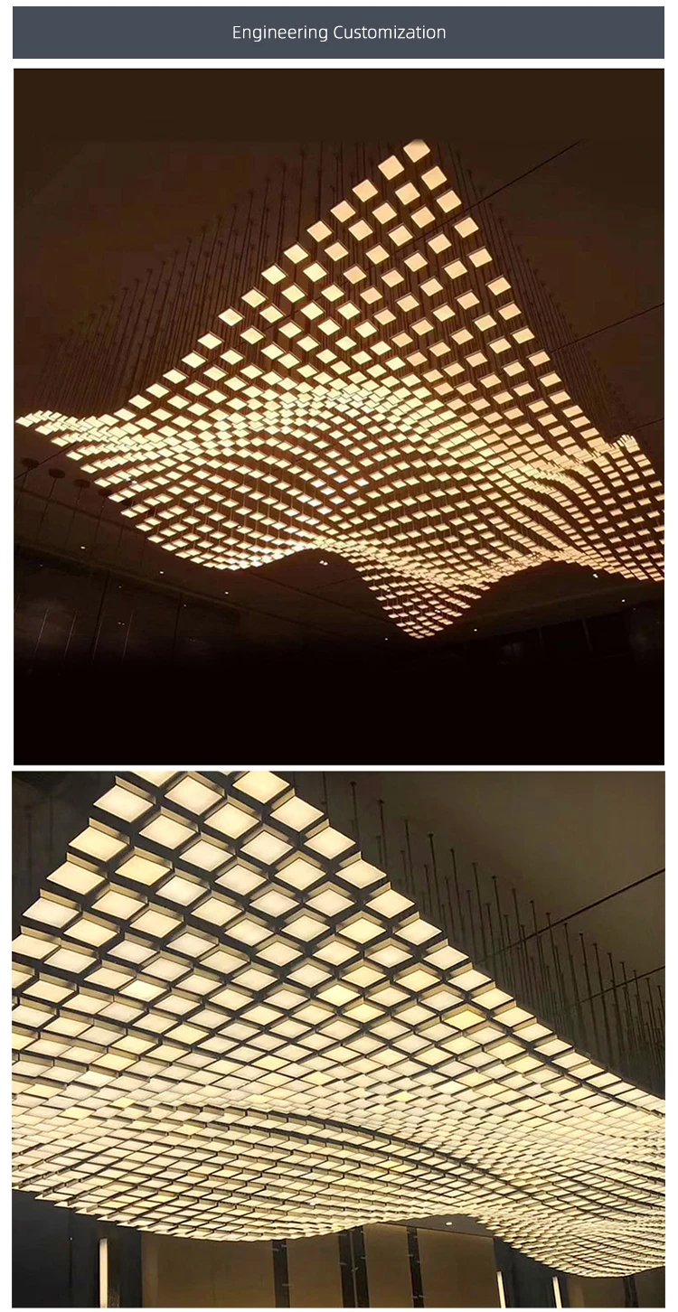 CPL-07 Gorgeous Lighting Fixtures Decoration Hotel Lobby Wedding Hall Custom Large Luxury Chandelier details