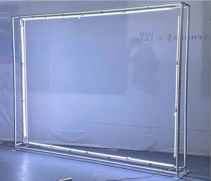 LED Aluminum Illuminated Freestanding Exhibition Display & Luxury Stand for Fair H89ce4627591a489c8a04df9e7a9292d7f
