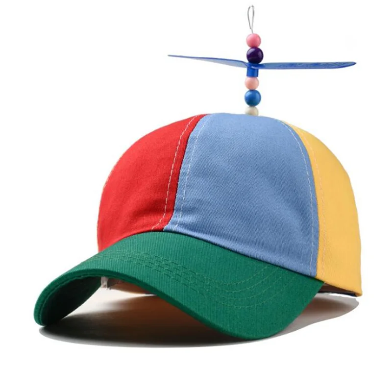 Propeller Cap Hat Helicopter Color Fancy Hat Summer High Quality New