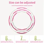 Weighted 0.95-1.25 Wholesale Adults Fitness Gym Equipment Circle Weighted Hula Ring Adult Hula Hoops