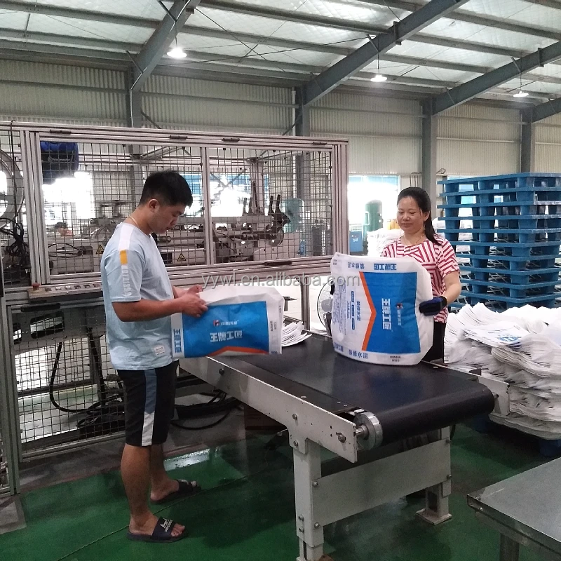 76GSM Woven PP Cement Bag with Self-closing Valve and Moisture Proof for 25KG 40KG 50KG Capacity