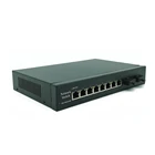 Port Switch 10 Port Core 10 Ports Optical Of Cctv 8-port Gigabit Poe Fiber Sfp Switch Ieee802.3af At