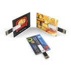 Usb Pen Customized LOGO Gift Card Printing USB 2.0 Pen Drive Memory Flash Stick 8GB U Disk