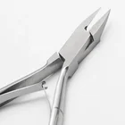Nail Clippers Nail Cuticle Pliers Heavy Duty Stainless Steel Straight Mouth Nail Clippers Manicure Implement